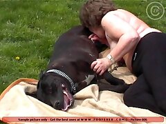 Crazy fat mature moms sucking big red dog cock